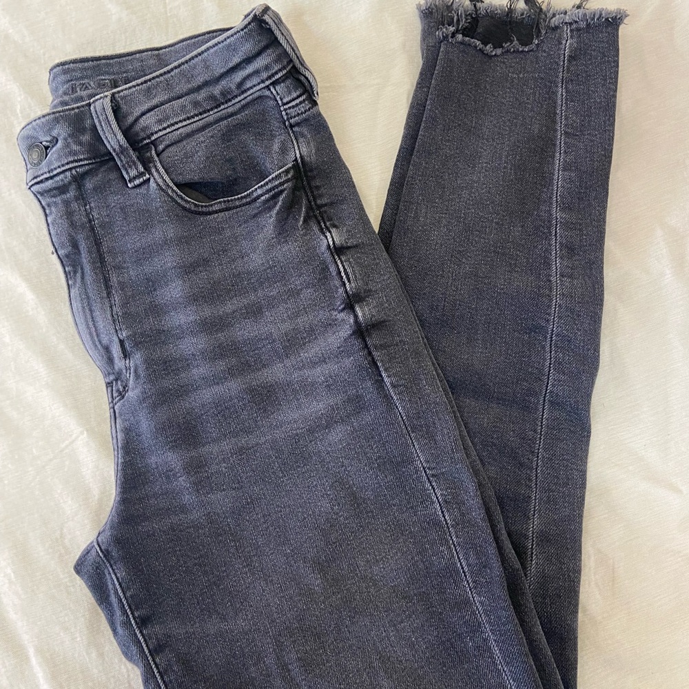 Black American eagle skinny jeans